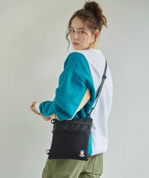 go slow caravan（ゴースローキャラバン）の「DUCKSTER/ダックスター　2WAYサコッシュ（ショルダーバッグ・メンズ・グレー/ネイビー/ブラック/チャコールグレー・FREE）」の21枚目の写真