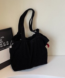 Mignonjour/コーデュロイ巾着トートバッグ M2848