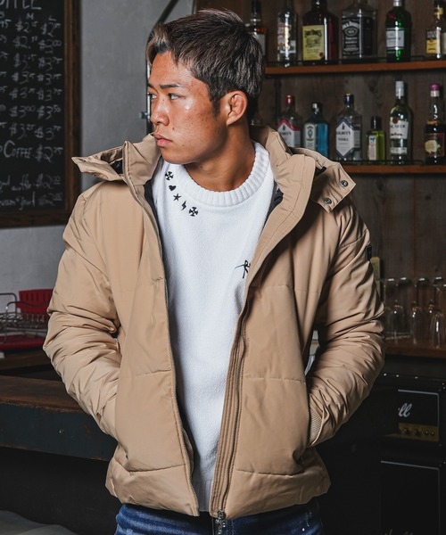 adamsJUGGLER(アダムスジャグラー)の「RTEGマチュアブルゾン(ブルゾン・メンズ・ベージュ/ブラック・S/M/L/XL)」の17枚目の写真