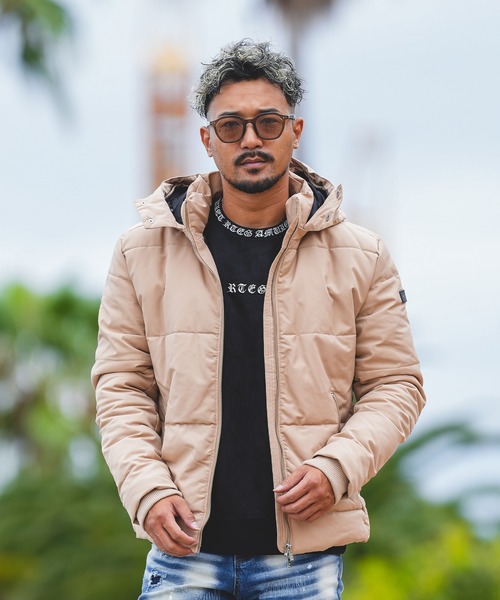 adamsJUGGLER(アダムスジャグラー)の「RTEGマチュアブルゾン(ブルゾン・メンズ・ベージュ/ブラック・S/M/L/XL)」の18枚目の写真