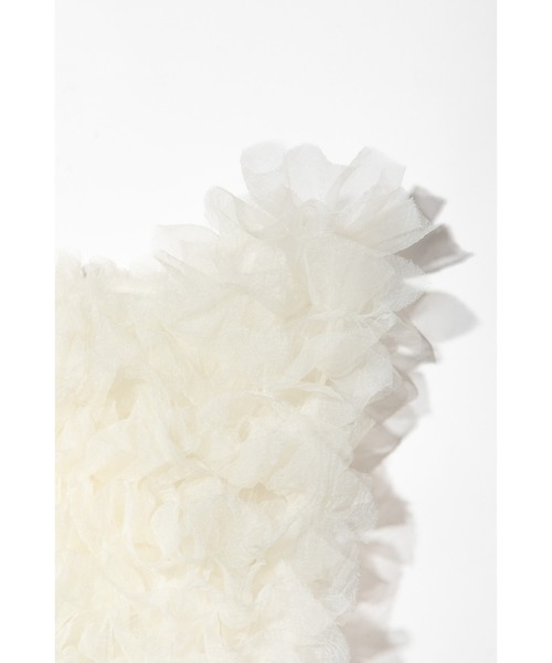 WCJ(ダブルシージェイ)の「オーガンジーフリルTOPS(その他トップス・レディース・ブラック/ホワイト・FREE)」の20枚目の写真