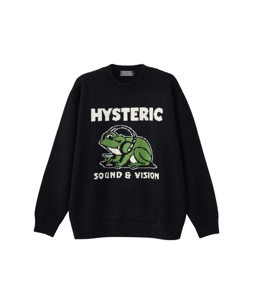 HYSTERIC GLAMOUR(ヒステリックグラマー)の「DIGGY編込 セーター HYSTERIC GLAMOUR(ヒステリックグラマー)の「DIGGY編込 セーター