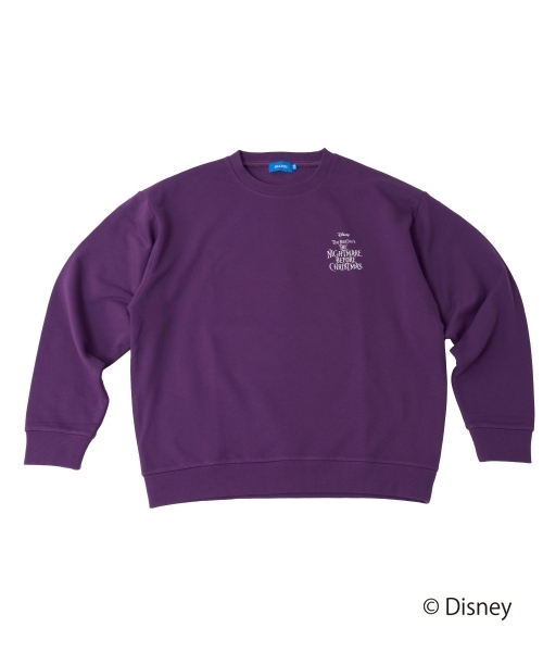 GLAZOS（グラソス）の「【DISNEY】ナイトメアー・ビフォア・クリスマス/アソートプリントトレーナー（スウェット・キッズ・ブラック/ホワイト/パープル・160cm/170cm/150cm）」の13枚目の写真