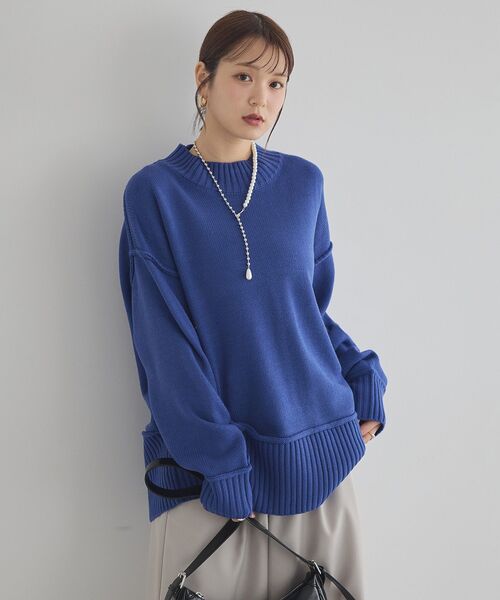 earth music&ecology(アースミュージックアンドエコロジー)の「パールフックボールチェーンネックレス(ネックレス・レディース・ゴールド/シルバー・FREE)」の5枚目の写真