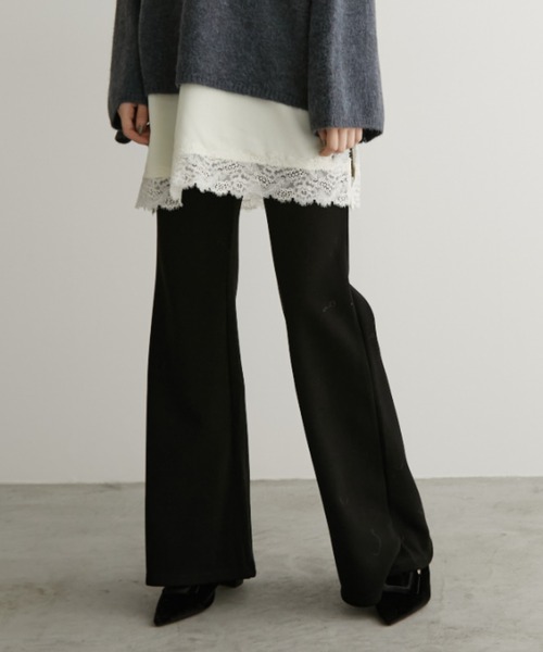 THE RERACS ブラックフレアパンツ item144039703201-1-2.jpg