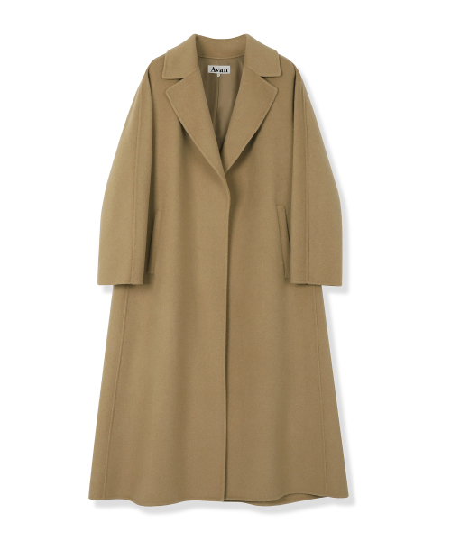 AVANDRESS(アバンドレス )の「Beth Handmade Wool Coat CAMEL(チェスターコート・レディース・キャメル・SMALL/MEDIUM)」の4枚目の写真
