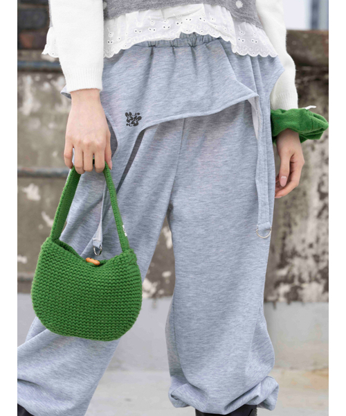 THE GREEN LAB（ザグリーンラボ）の「ウールニットミニトートバッグ[グリーン]（ショルダーバッグ・レディース・その他・ONE SIZE）」の17枚目の写真
