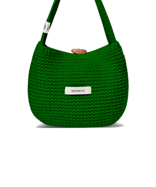 THE GREEN LAB（ザグリーンラボ）の「ウールニットミニトートバッグ[グリーン]（ショルダーバッグ・レディース・その他・ONE SIZE）」の9枚目の写真