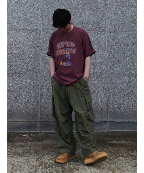 GAKKAI UNIONS(ガッカイユニオンズ)の「マイデイピグメント 半袖Tシャツ ファントムピンク(Tシャツ/カットソー・レディース・その他・MEDIUM/LARGE)」の7枚目の写真