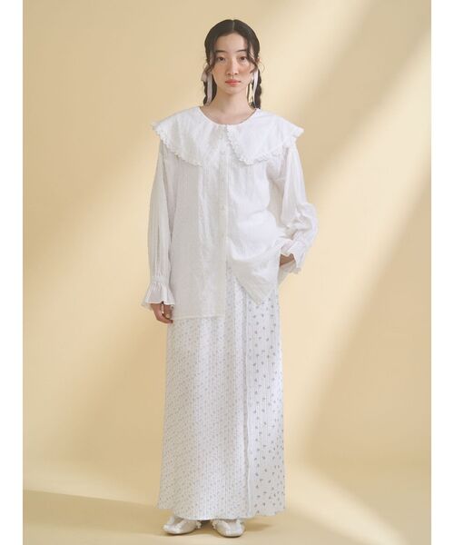 merry jenny（メリージェニー）の「ミックスフラワーメロースカート（スカート・レディース・ラベンダー/イエロー/ピンク・FREE）」の20枚目の写真