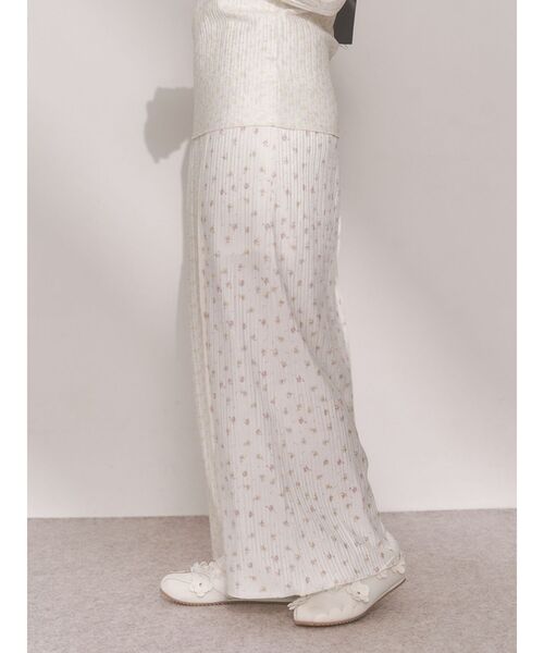 merry jenny（メリージェニー）の「ミックスフラワーメロースカート（スカート・レディース・ラベンダー/イエロー/ピンク・FREE）」の18枚目の写真