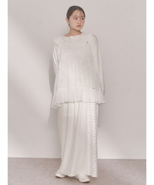 merry jenny（メリージェニー）の「ミックスフラワーメロースカート（スカート・レディース・ラベンダー/イエロー/ピンク・FREE）」の17枚目の写真