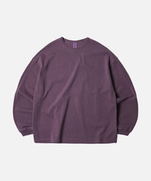 OG PIGMENT DYEING L/S TEE _ PURPLE