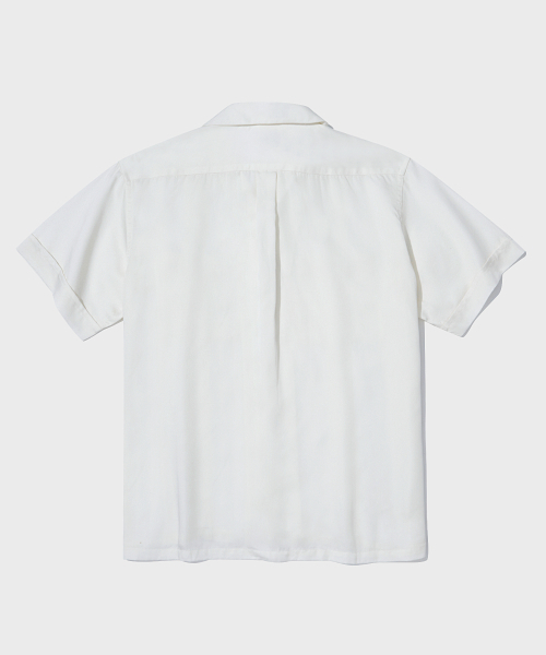 OUTSTANDING（アウトスタンディング）の「2PK CUBAN COLLAR HALF SHIRT_OFF WHITE（シャツ/ブラウス・メンズ・その他・SMALL/MEDIUM/LARGE）」の2枚目の写真