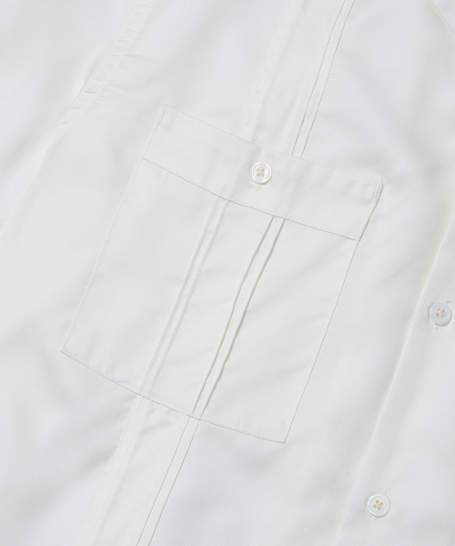 OUTSTANDING（アウトスタンディング）の「2PK CUBAN COLLAR HALF SHIRT_OFF WHITE（シャツ/ブラウス・メンズ・その他・SMALL/MEDIUM/LARGE）」の4枚目の写真