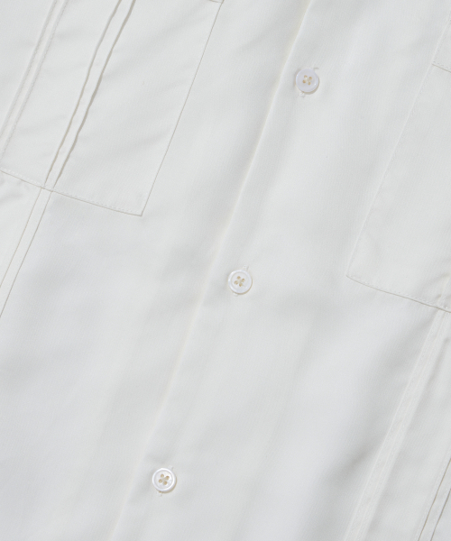 OUTSTANDING（アウトスタンディング）の「2PK CUBAN COLLAR HALF SHIRT_OFF WHITE（シャツ/ブラウス・メンズ・その他・SMALL/MEDIUM/LARGE）」の5枚目の写真