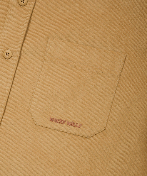 Wacky WiLLy(ワッキーウィリー)の「コーデュロイシャツ ベージュ(シャツ/ブラウス・レディース・その他・SMALL/MEDIUM/LARGE/X-LARGE)」の5枚目の写真
