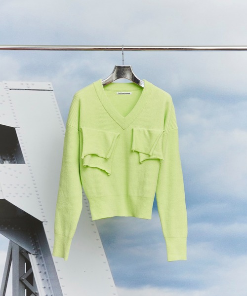 コトハヨコザワ TDブイネック ニット T*D* V-NECK KNIT TOP（ニット/セーター）｜kotohayokozawa