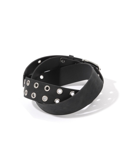 3.3 Field Trip （3.3フィールドトリップ）の「3.3 Field Trip／アイレットベルト（ベルト・レディース・ブラウン/ブラック・FREE）」の3枚目の写真