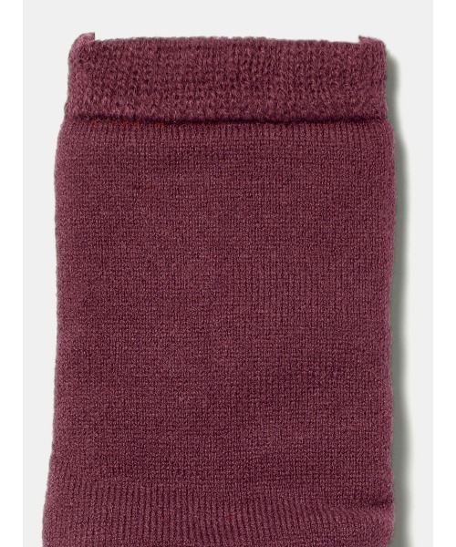 tutuanna（チュチュアンナ）の「[まるで毛布！のような暖かさ・厚手]無地裏起毛レッグウォーマー45cm丈（レッグウォーマー・レディース・キナリ/ネイビー/チャコール/ワイン/アーミー/ターメリック/グレイッシュブルー/ブラック/グレー系1・フリー）」の17枚目の写真