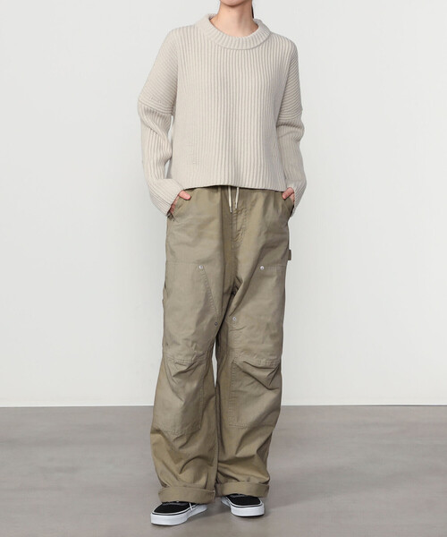 INSCRIRE | コットンダック ダブルニーパンツ WOMEN（その他パンツ