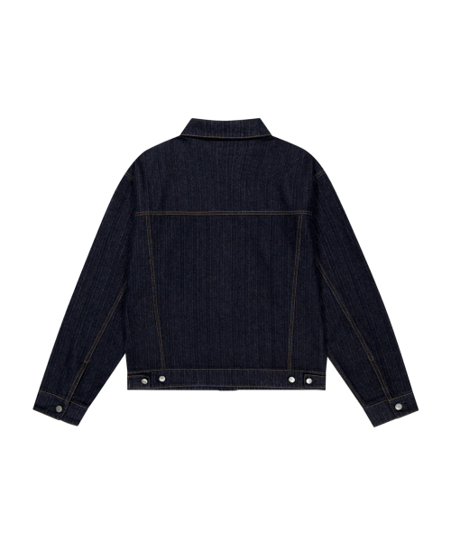 AAKAM(アーカム)の「Oblique Pocket Denim Jacket (Dark Blue)(デニムジャケット・レディース・その他・1/2)」の13枚目の写真