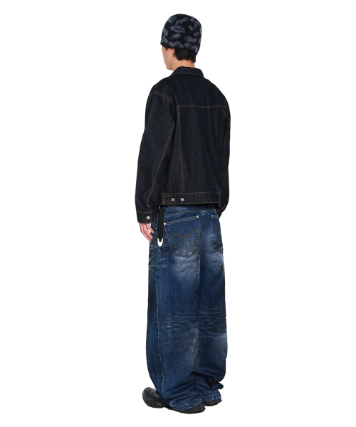 AAKAM(アーカム)の「Oblique Pocket Denim Jacket (Dark Blue)(デニムジャケット・レディース・その他・1/2)」の15枚目の写真