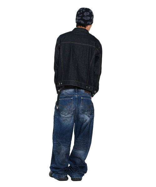 AAKAM(アーカム)の「Oblique Pocket Denim Jacket (Dark Blue)(デニムジャケット・レディース・その他・1/2)」の7枚目の写真