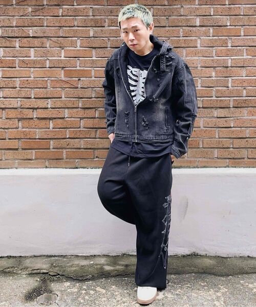 AAKAM(アーカム)の「Oblique Pocket Denim Jacket (Dark Blue)(デニムジャケット・レディース・その他・1/2)」の6枚目の写真
