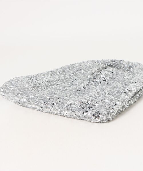 jumelle（ジュメロ）の「【結婚式/オケージョン】shiny hand bag（ハンドバッグ・レディース・シルバー・FREE）」の10枚目の写真