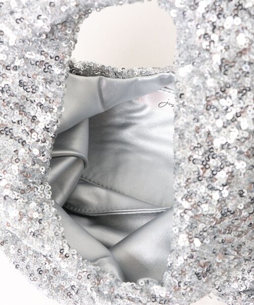 jumelle（ジュメロ）の「【結婚式/オケージョン】shiny hand bag（ハンドバッグ・レディース・シルバー・FREE）」の11枚目の写真
