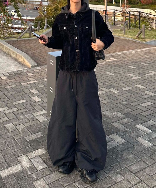 セール】Flocky Studs damage denim Jacket / フロッキースタッズ