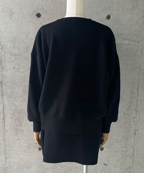 GLAMOROUS JANE(グラマラスジェーン)の「ニットカーディガン×スカート 2点セット(セットアップ・レディース・ブラウン/グレー/アイボリー/ブラック・FREE)」の19枚目の写真