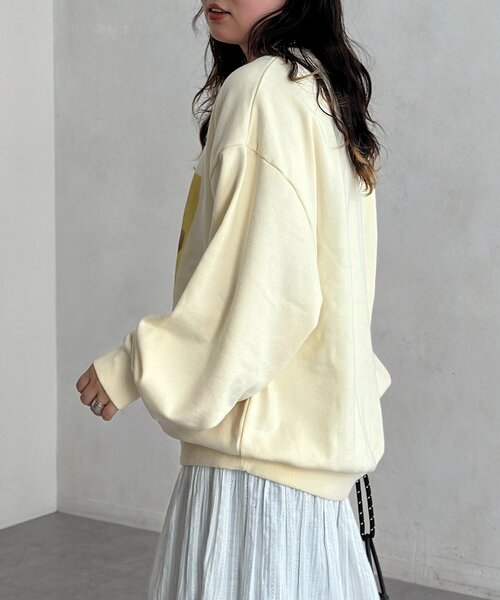 CPCM（シーピーシーエム）の「絵画アートスウェットプルオーバー（Tシャツ/カットソー・レディース・ホワイト/グレー/アイボリー・LARGE/MEDIUM）」の16枚目の写真