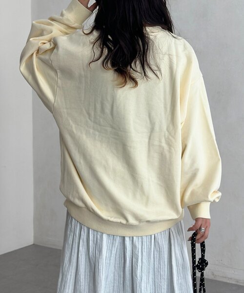 CPCM（シーピーシーエム）の「絵画アートスウェットプルオーバー（Tシャツ/カットソー・レディース・ホワイト/グレー/アイボリー・LARGE/MEDIUM）」の17枚目の写真