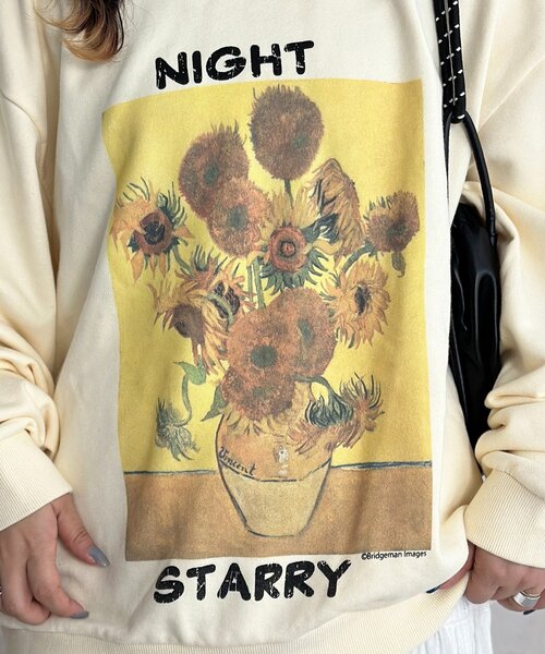 CPCM（シーピーシーエム）の「絵画アートスウェットプルオーバー（Tシャツ/カットソー・レディース・ホワイト/グレー/アイボリー・LARGE/MEDIUM）」の21枚目の写真