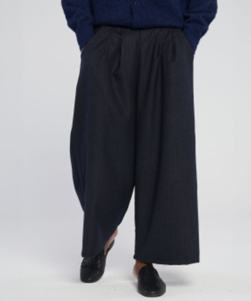 TENER(テネル)の「TR ST Wide Skirt Pants_Navy(その他パンツ・メンズ・その他・F)」の1枚目の写真