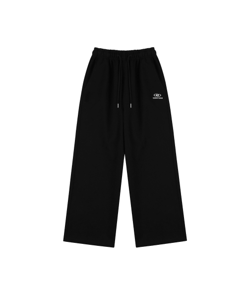 BORN TO WIN（ボーントゥウィン）の「B-SYMBOL LOGO SEMI WIDE PANTS [BLACK]（スウェットパンツ・メンズ・その他・2/1/3）」の2枚目の写真