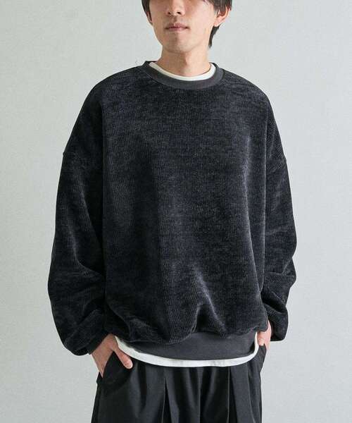 CRAFT STANDARD BOUTIQUE（クラフトスタンダードブティック）の「裏フリースモールスウェット（スウェット・メンズ・ライトグレー/ブラウン/ブラック・XL/M/L）」の10枚目の写真