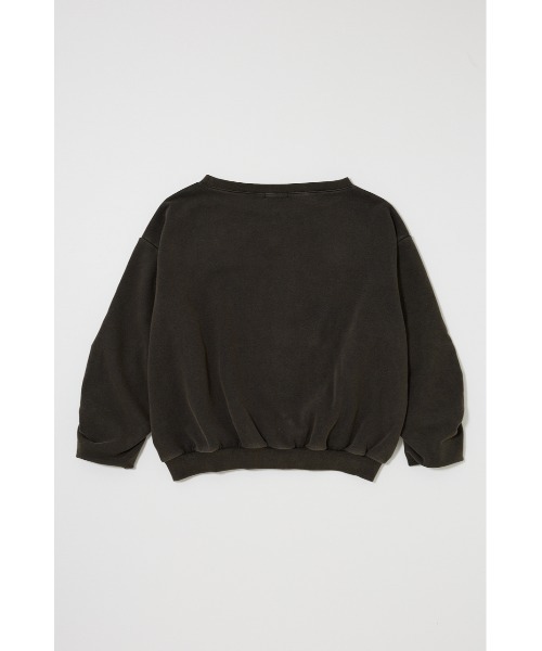 MOUSSY（マウジー）の「WASHED OFF SHOULDER スウェット（スウェット・レディース・オフホワイト/ブルー/ライトブラック・FREE）」の16枚目の写真