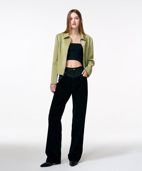 ETMON（エトモン）の「Corduroy Mix Pants  Black（その他パンツ・レディース・その他・MEDIUM/LARGE）」の4枚目の写真