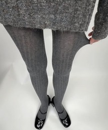 Vipoa（ヴィポア）の「Stripes semi sheer knit tights（タイツ/ストッキング・レディース）」