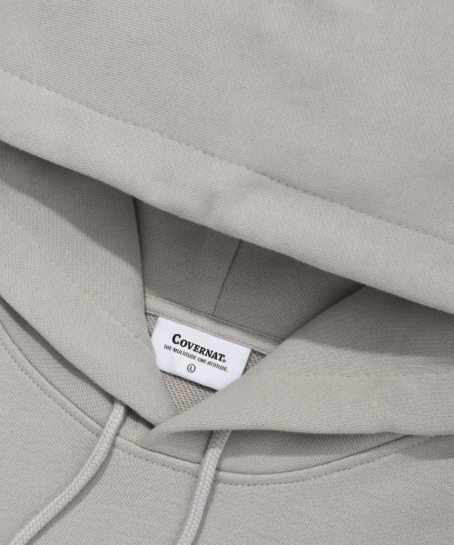COVERNAT(カバーナット)の「スモールアセンティックフードパーカーグレー(パーカー・レディース・その他・SMALL/MEDIUM/LARGE/X-LARGE/X-SMALL/XX-LARGE)」の4枚目の写真