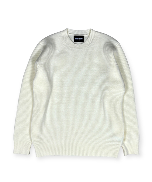 BORN SLIPPY(ボーンスリッピー)の「Soft Hachi Cushion Round Knit (Ivory)(ニット/セーター・メンズ・その他・FREE)」の5枚目の写真