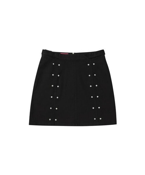 NYXX（エヌワイエックスエックス）の「STUD LINED UP SKIRT BLACK（スカート・レディース・その他・SMALL/MEDIUM）」の2枚目の写真