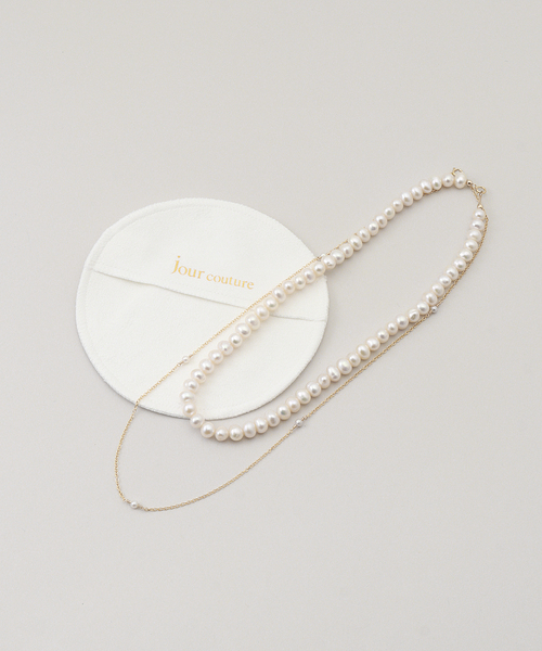 Spick & Span（スピックアンドスパン）の「jour couture / ジュール クチュール 2way ネックレス（ネックレス・レディース・ホワイト・FREE）」の12枚目の写真