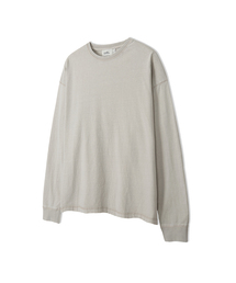 ピグメント切り替えラウンドロングスリーブTシャツ7COLOR COOSTS251