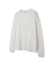 ピグメント切り替えラウンドロングスリーブTシャツ7COLOR COOSTS251