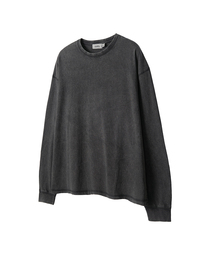 ピグメント切り替えラウンドロングスリーブTシャツ7COLOR COOSTS251