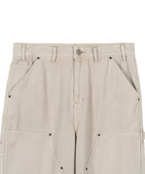 EXCONTAINER(エックスコンテナ)の「ダブルニーカーペンターダイングパンツ (GREIGE)(その他パンツ・メンズ・その他・MEDIUM/LARGE/X-LARGE/SMALL)」の19枚目の写真
